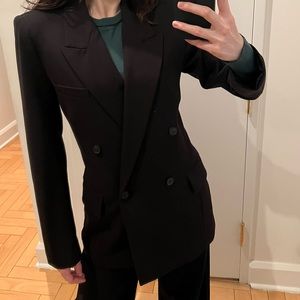 Zara Basic Blazer in Black, Sz XS